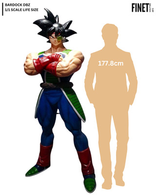 BARDOCK DRAGON BALL Z  SUPER SAIYAN Custom Statue Life Size superhero goku