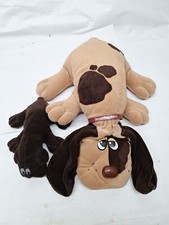 Vintage Tonka 1985 Pound Puppy 18" Tan/Brown Plush Dog 8" brown