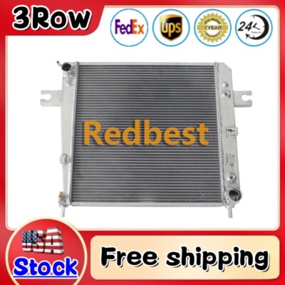 3Row Aluminum Radiator For 2002-2006 Jeep Liberty KJ Sport 3.7L V6 Engine CC2481