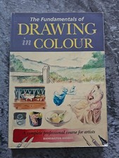 THE FUNDAMENTALS OF DRAWING IN COLOUR BARRINGTON BARBER PAPERBACK BOOK