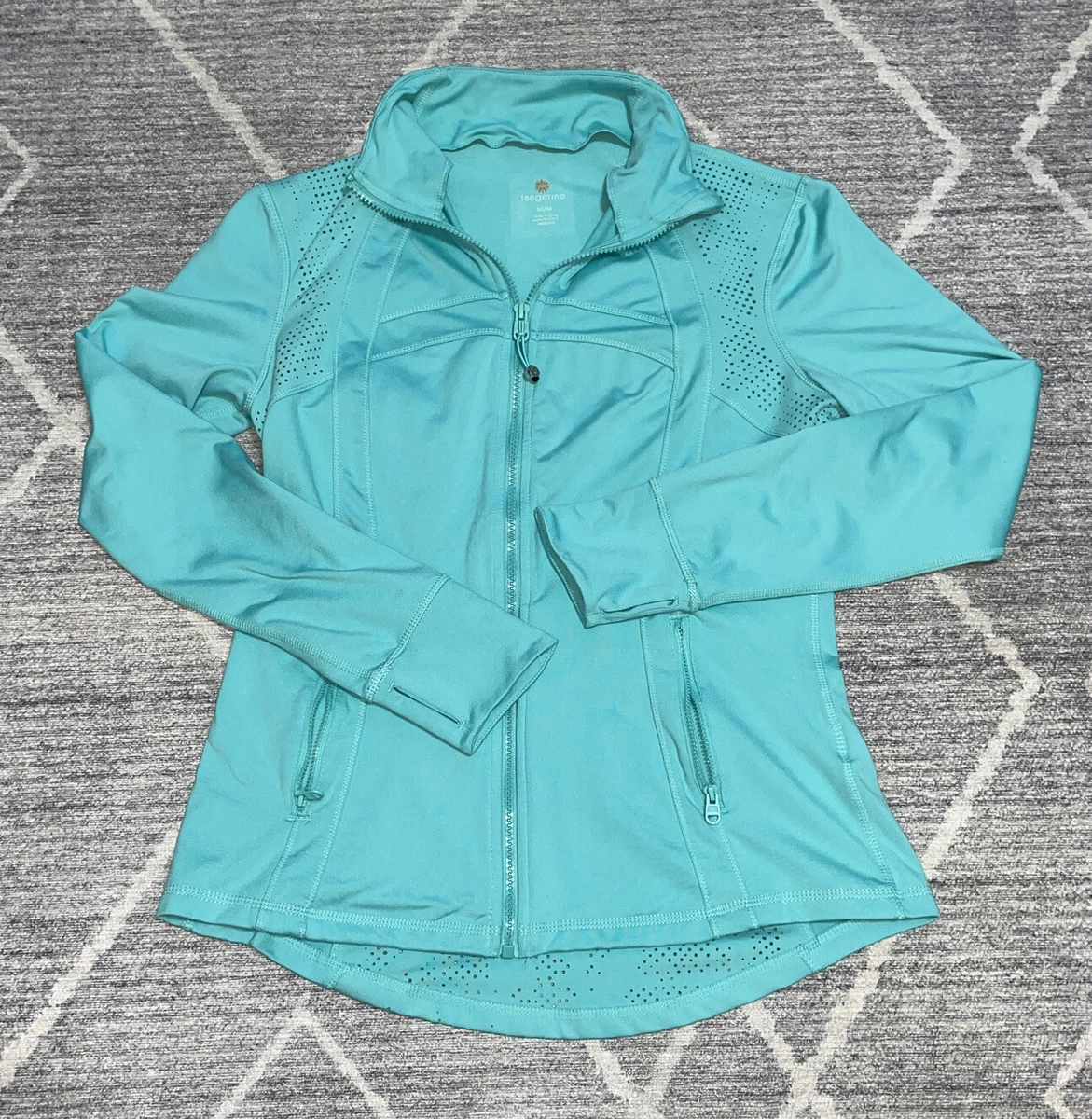 Tangerine active jacket clearance