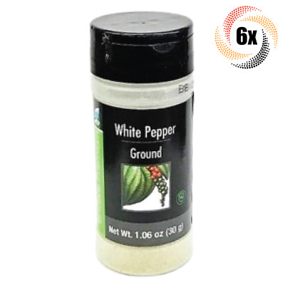 6x Shakers Encore White Pepper Seasoning | 1.06oz | Fast Shipping!