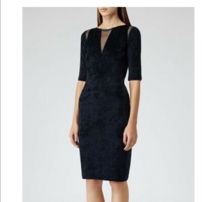 reiss velvet dress Blakely Sleeveless and special occasions where you want your look to feel polished yet modern Briana Printed Velvet Dress