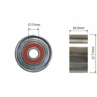 Nty Umlenk-/FüHrungsrolle Keilrippenriemen FüR Mazda CX-7 Er 2.2 MZR-CD