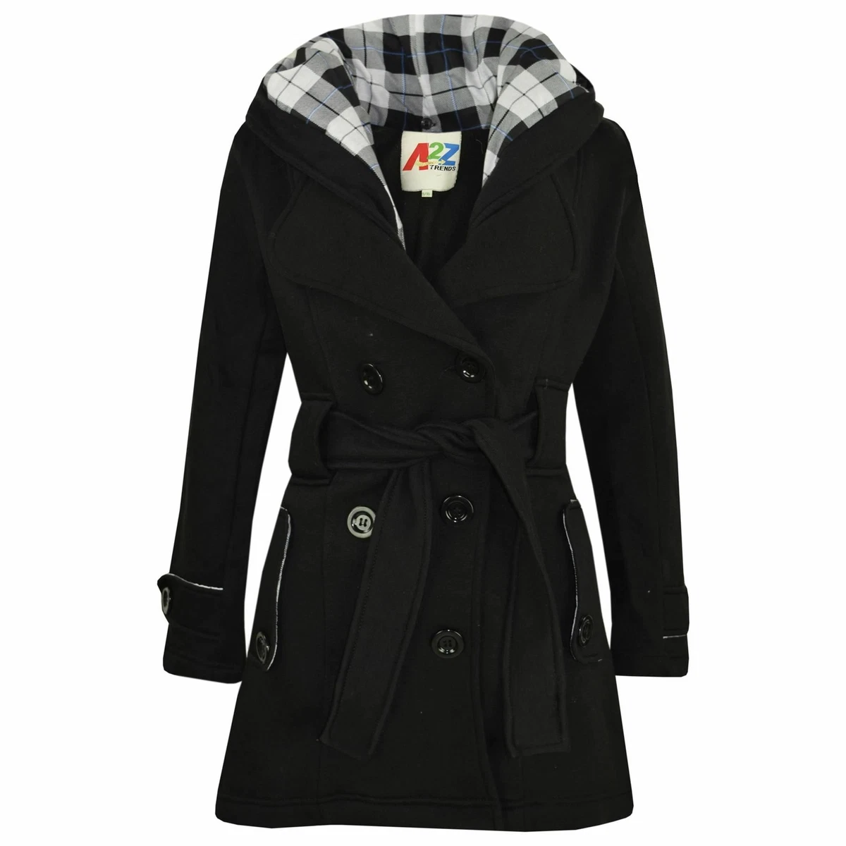 Girls black coats outlet