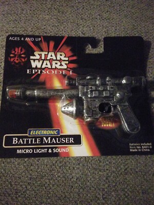 Star Wars E1 Electronic Battle Mauser With Micro Light And Sound