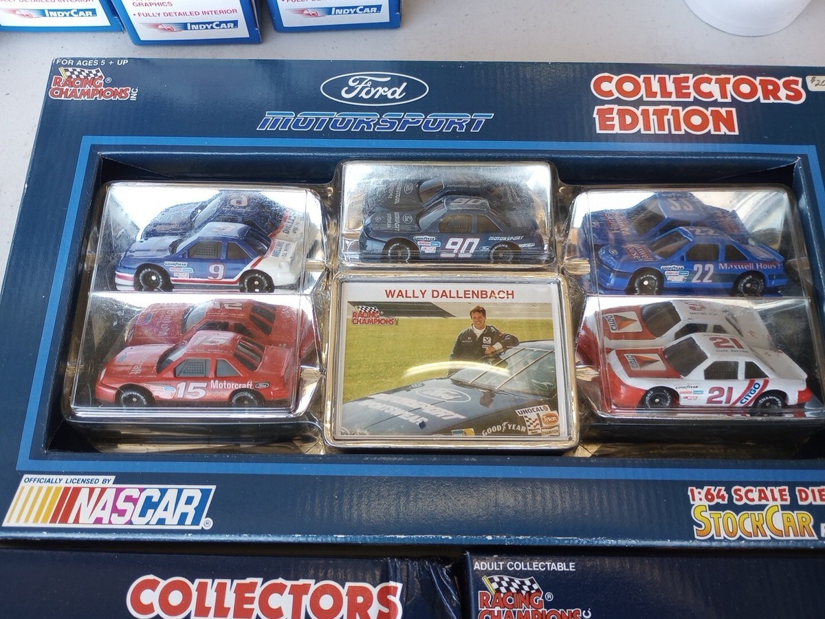 Racing Champions Vintage Stock Cars 5 Packs Lot 25 Cars | eBay
