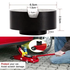 Slotted Frame Rail Floor Jack Lift Rubber Pad Adapter For Pinch Weldside JACKPAD