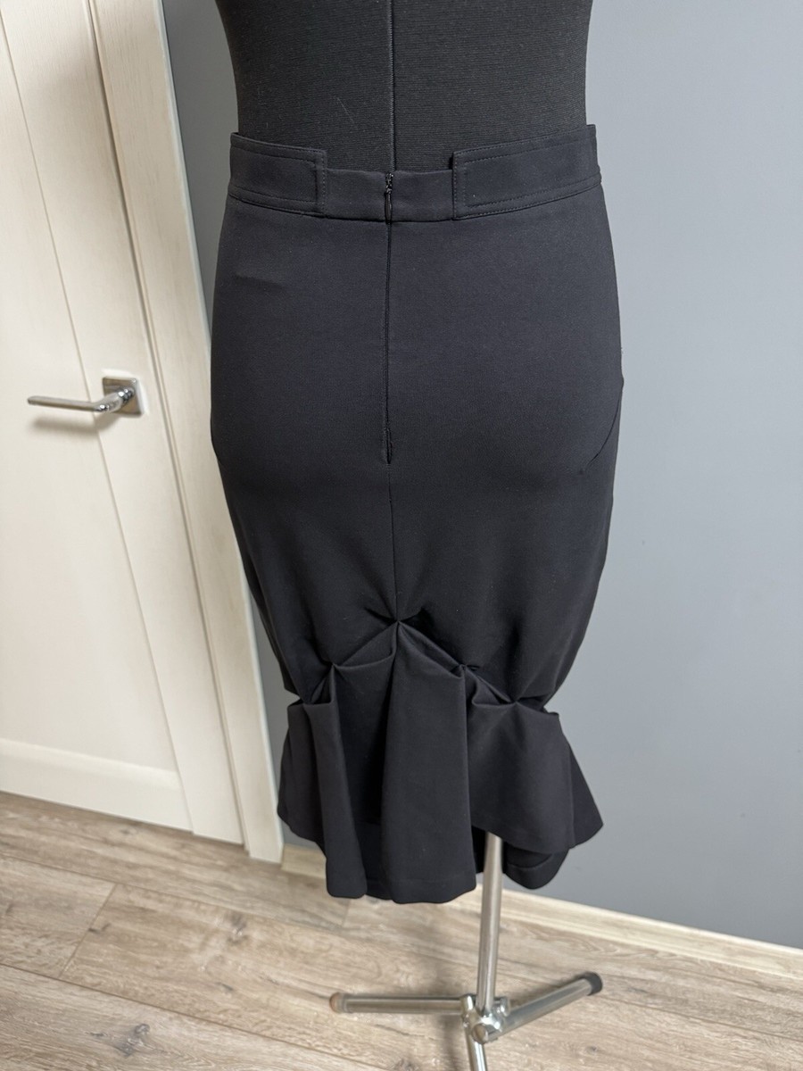 【関税&送料込み】Givenchy Black Viscose Skirt Givenchy Mid-length Skirt Viscose Black Size S Us 4 | eBay