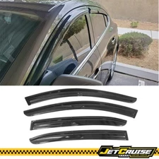 Fits 14-19 Mazda 3 Mugen Style Acrylic Window Visors Rain Sun Guards Deflectors