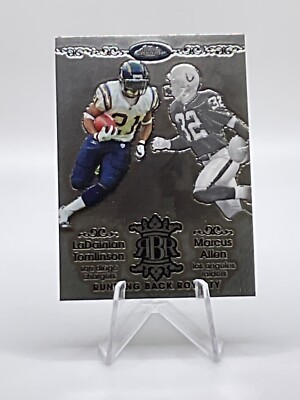Marcus Allen / LaDainian Tomlinson 2007 Topps Chrome Running Back Royalty #RBRD
