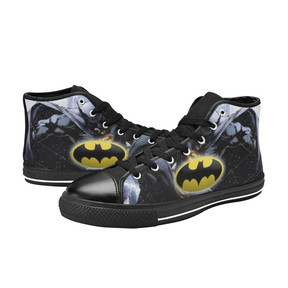 Batman Sneakers High Top Canvas Casual