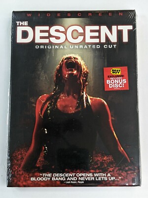 The Descent (DVD, 2006) Original Unrated Cut, Widescreen Shauna Macdonald  NEW