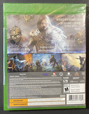 Middle-Earth Shadow Of Mordor Xbox One