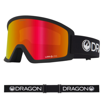 Dragon DX3 OTG - Black / Lumalens: Red Ionized