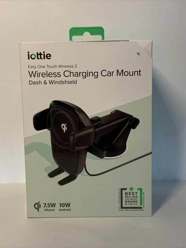 iottie ONE TOUCH INALÁMBRICO Carga Coche Montaje (Salpicadero y Parabrisas) TOTALMENTE NUEVO Foto 2 de 4