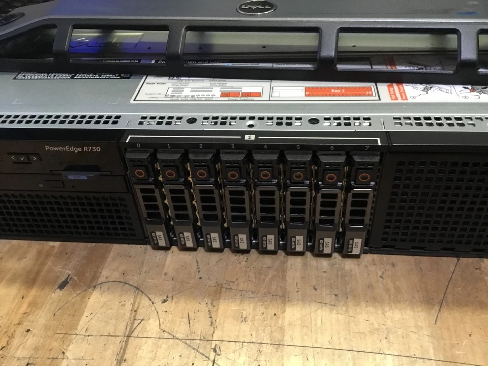 Dell Poweredge R730 Server 8-Bay (2.5) |2x E5-2640 V3 | 128GB Ram/ H730 - Image 2 of 4