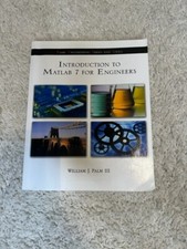 Introduction to MATLAB 7 for Engineers by William J. Palm 2004, Trade...