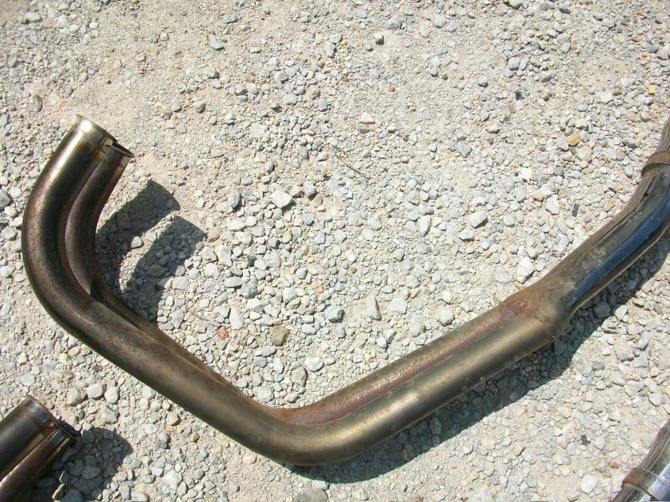 1980 1981 1982 Honda CB900C CB 900C Exhaust System Mufflers CB900 CB 900 - Imagem 3 de 4