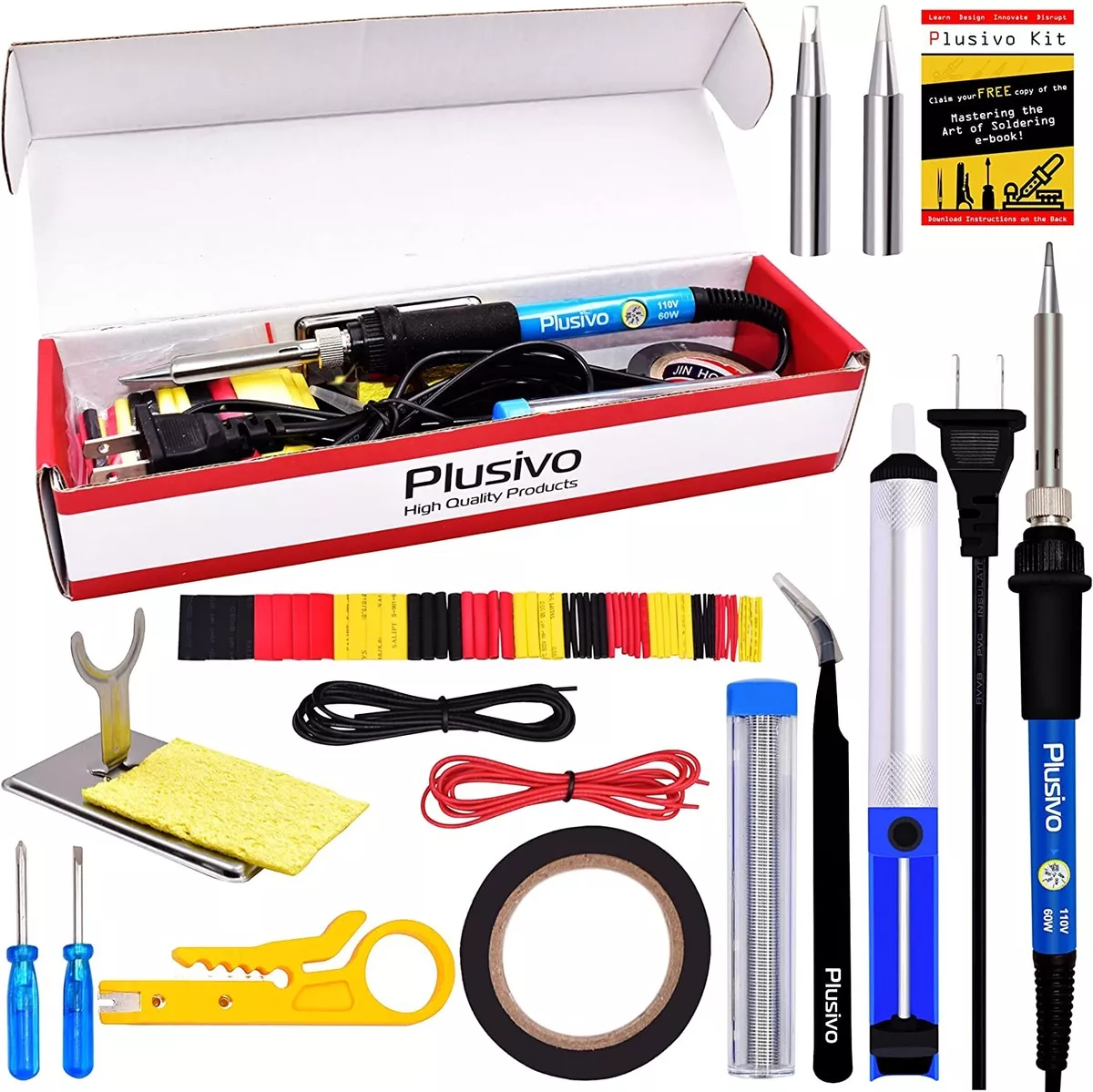Soldering Iron Kit Electronics Soldering Iron 60W Adjustable