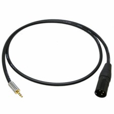 DIY Balanced Leads Canare L-2T2S 3.5mm-M 1/8" stereo TRS to XLR-M 3Pin Audio MIC