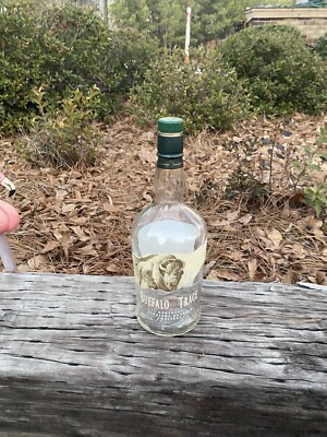 Buffalo Trace Bourbon Empty Bottle.