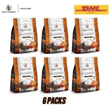 6 Packs DXN 3 in 1 Lingzhi Coffee - 20 Sachets/Pack , Smooth  Convenient  DHL
