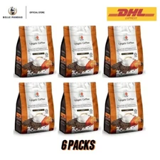 6 Packs DXN 3 in 1 Lingzhi Coffee - 20 Sachets/Pack , Smooth & Convenient + DHL