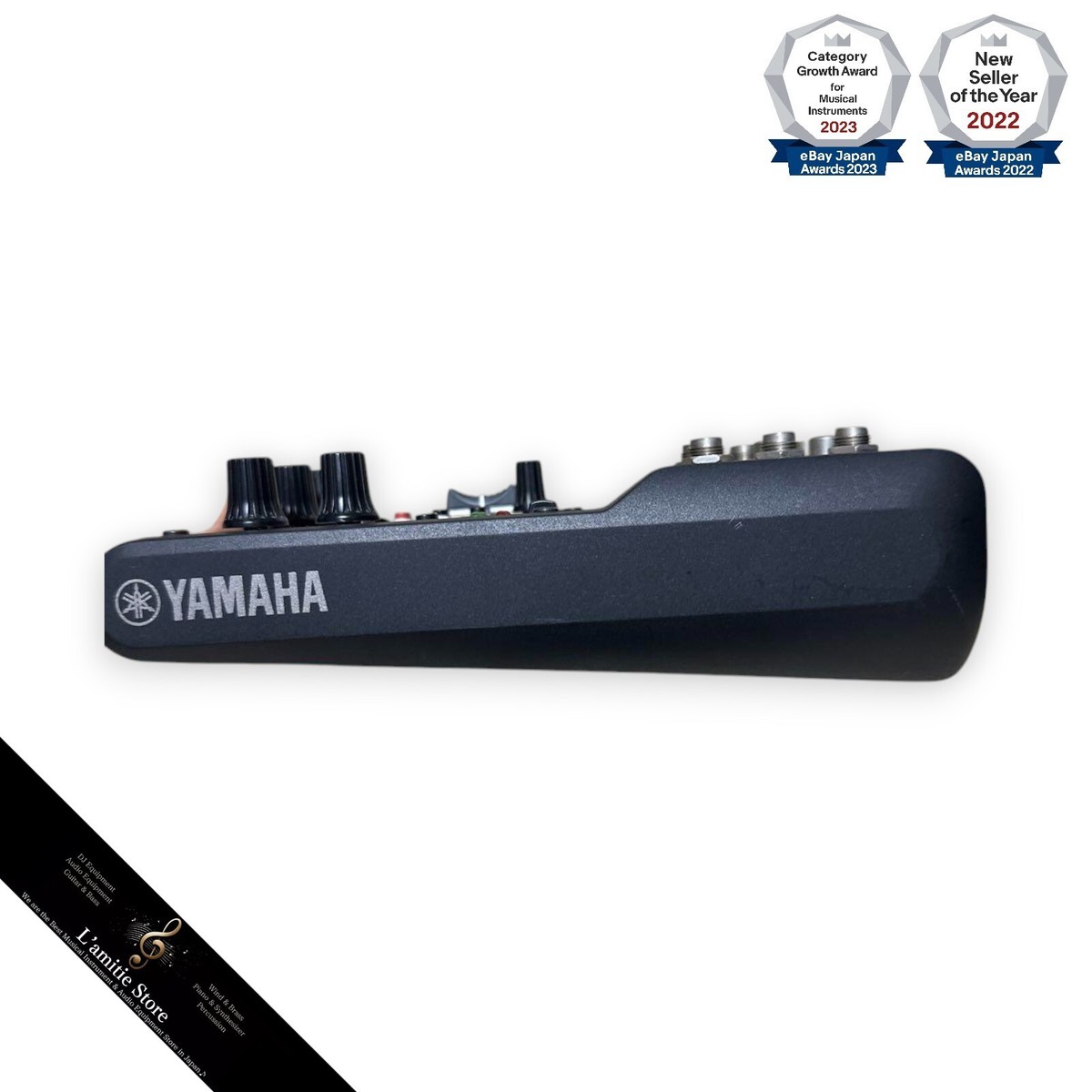 YAMAHA AG03MK2 B Black 3ch Live Streaming Mixer USB Audio