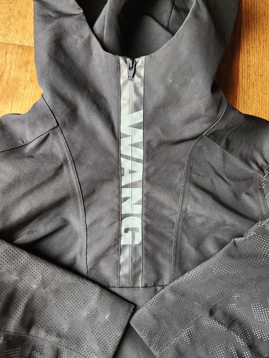 Alexander Wang X H&M Rain Anorak Hooded Jacket Black Size