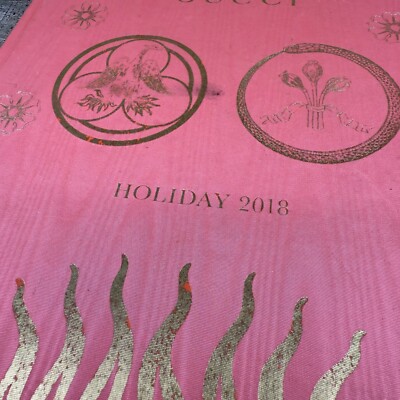 GUCCI Holiday 2018 Gift Price Catalog Hardcover Coffee Table Book