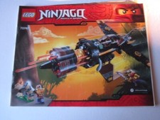 Lego Ninjago Istruzioni di Costruzione Instruction 70747 Masters of Spinjitzu