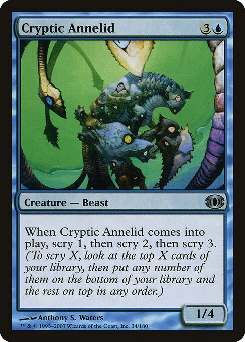 Cryptic Annelid 1x MtG Future Sight SP/NM