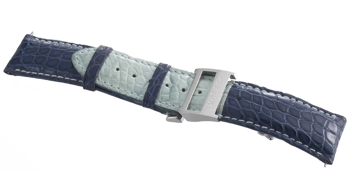 JACOB & Co. Black Leather Wristwatch Bands for sale | eBay