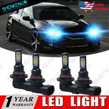 For Honda Accord Coupe Sedan 1995-2007 Hilo Beam Led Headlight Bright 8000k Hkl