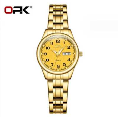 Damen Luxus Armbanduhr Wasserdicht Edelstahl Elegante Quarzuhr