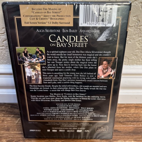 Hallmark Candles on Bay Street DVD 2006 Alicia Silverstone Hallmark Movie NEW - Picture 3 of 5