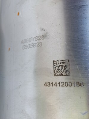 New Cummins OEM Part # 5505923 Aftertreatment Device / Catalyst 