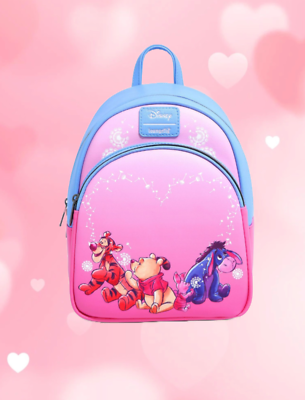 ?❗️SALE❗️? Loungefly Winnie The Pooh Dandelion Heart Mini Backpack Loungefly Disney Winnie The Pooh Dandelion Heart Mini  main image 2