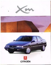 CITROEN XM 2.0 3.0 2.1 2.5 SALOON ESTATE ORIGINAL 1994 FACTORY UK SALES BROCHURE