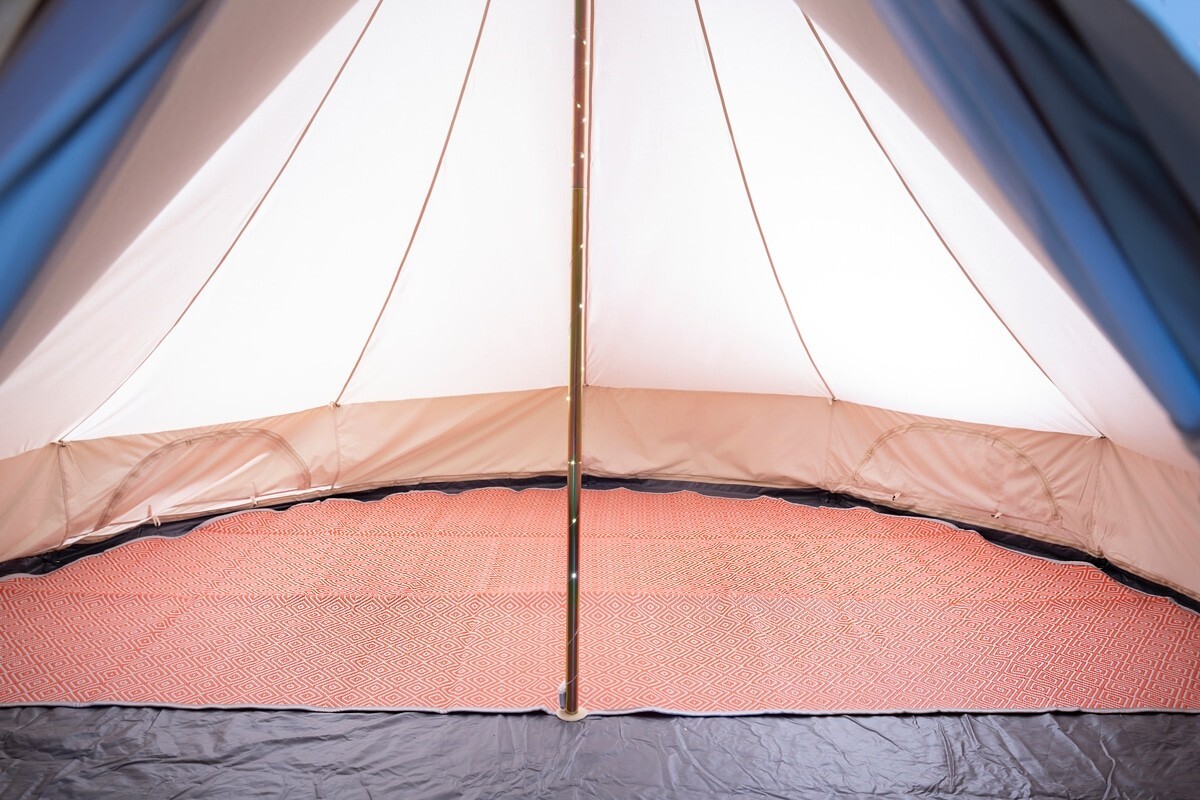 Bell tent carpet, 6m semi circle eBay