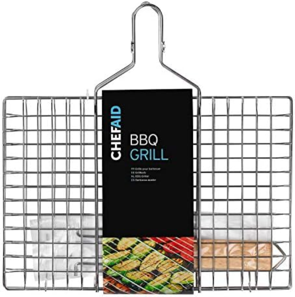 Chef Aid 10E21036 - Griglia metallica per barbecue, in metallo