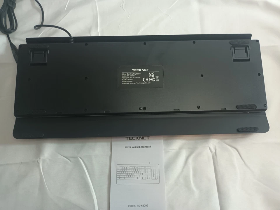 RGB Gaming Keyboard  105 Keys All-Metal Panel, 15-Zone RGB Illumination - Image 2 of 3