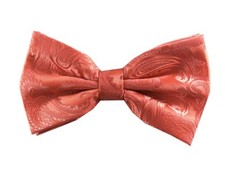 New Men's BUTTERFLY Design CORAL Pre-tied Bow tie Prom Wedding Formal