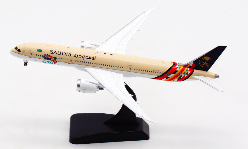 JC Wings 1:400 サウディア B787-9 HZ-ARF G20 JC Wings Saudi Arabian Airlines for G20 2020 B787-9 HZ-ARF