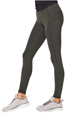Lululemon Speed Up Tight 28  Size 6 Dark Olive Full On Luxtreme