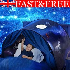 Fancy Dream Tents Kids Child Unicorn Space Foldable Tent Indoor Bed House Pop-up