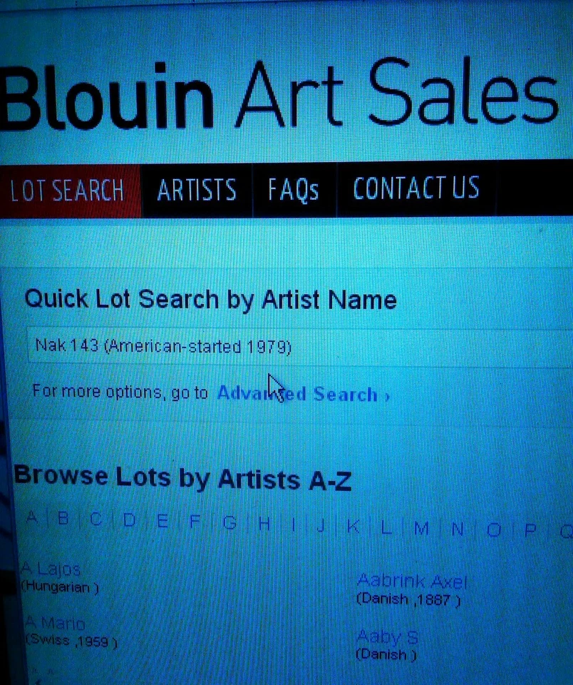 MAPA GRAFFITI "NAK143" LISTADO ARTISTA Foto 3 de 4