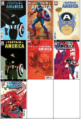 #ad Captain America # 1 4 5 Chip Zdarsky 2 Campbell 3 G amp; 6 7 A SET Lot 2025 2026 $45.99