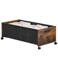 FOUCSSOMEI Under Bed Storage with Wheels, Under Bed Storage Containers, Under...
